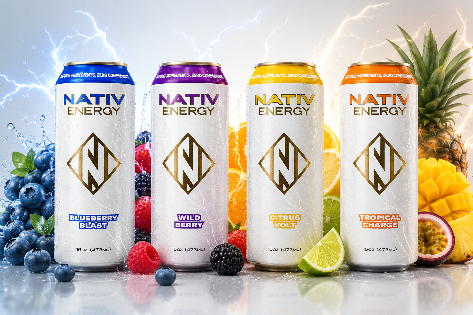 NATIV Energy lineup splash